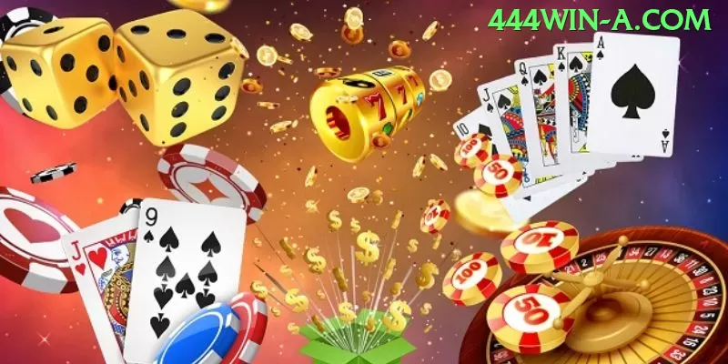 Imagem promocional da 444win cassino mostrando a plataforma e suas vantagens - app